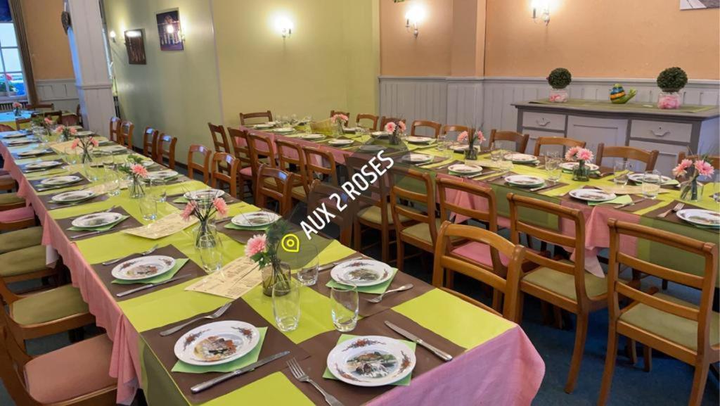 Hotel Restaurant Aux Deux Roses نيوف-بريساش المظهر الخارجي الصورة